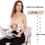 Hands-free Breastfeeding Special Bra, Petmoko Adjustable Breast-pumps Holding And Nursing Bra, Suitable For Breastfeeding-pumps By Lansinoh, Philips Avent, Spectra And More(2 Pcs)