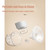 Electric Wearable Breast Pump For Postpartum Breastfeeding Hands Free,portable Baby Accessories With Switchable 25mm&22mm&19mm,1 Pack White