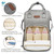 Deago Diaper Bag Multi-function Waterproof Travel Backpack Nappy Bags For Baby Care, Large Capacity With Usb Charging Port