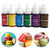 Xwq 12/24pcs 10ml Food Coloring Set Tasteless Highly Concentrated Multipurpose Vibrant Rainbow Color Liquid Food Dye For Baking Cookin