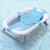 Tureclos Newborn Adjustable Bathtub Pillow Seat Cushion Cross-shaped Anti-slip Net Mat Children Bathtub Shower Cradle Bed Seat