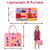 Tence Toddler Busy Board Sensory Board Montessori Activity Board For Kids 1-4 Year Old Boys & Girls Learning Basic Dress Skill