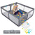 Baby Playpen, Play Yard Extra Large Activity Fence For Kids Infants Toddlers