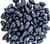 Sweetgourmet Jumbo Black Licorice Jelly Beans | Bulk Unwrapped | 2 Pounds