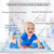 Pyramid Home Decor Inflatable Baby Water Mat For Kids, 24” X 16", Blue
