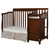Dream On Me Jayden 4-in-1 Convertible Crib With Changer Espresso