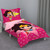 Wonder Woman Pink 4-piece Toddler Bedding Set - Comforter, Fitted Sheet, Flat Sheet, Pillowcase, Toddler Girl