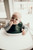 Forrest Green Silicone Bib With Crumb Catcher