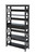 Convenience Concepts 203051bl Oxford 5 Tier Bookcase With Drawer, Black