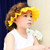 Baby Cap Flower Shape Diversion Groove Thickened Design Lightweight Children Shower Shampoo Hat For Home