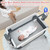 Bassinets 5 In 1, Automatic Bassinet With Adjustable Height Portable Bed Side Sleeper W/music, Toy Rack, Mattress, Breathable Mesh, For Newborn Infant (dark Grey)