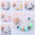 Akoada Wooden Beaded Baby Pacifier Holder Clip Nipple Teether Dummy Chain
