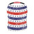 Abphqto 4th Of July Stars Stripes Grunge Nursing Cover Baby Breastfeeding Infant Feeding Cover Baby Car Seat Cover Infant Stroller Cover Carseat Canopy Breathable