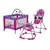Cosco Simple Fold Deluxe High Chair, Monster Shelley