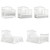 Evolur Fairbanks 5-in-1 Convertible Crib White