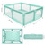 Baby Playpen For Toddler ,keenstone 81 X 61 Inch Large Baby Playard,indoor & Outdoor Kids Activity Center,sturdy Safety Play Yard With Soft Breathable Mesh & Anti-slip Base & Storage Bag For 0-6 Years