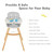 Babyjoy 3 In 1 Convertible Wooden High Chair Baby Toddler Highchair W/ Cushion Gray