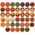 Two Rivers Assorted Hot Cocoa Pods, Keurig 2.0 K-cup Brewer Compatible, Variety Hot Chocolate Sampler, 40 Ct