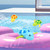 Pool Water Toys For Boys Girls, Cute Swimming Turtle Bath Toys, Funny Wind Up Bathtub Toys For Kids Toddlers Age 1-5, Baby Floating Bath Animal Toys, 3 Pcs