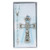 Mcvan Bs11 3 Mm Baby Boy Crib Cross & Rosary Set - Blue