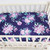 Tanofar Baby Crib Sheets For Girls, Purple Flower Nursery Bed, Stretchy And Soft Sheets Mattress For Baby Toddler