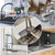 Kitchen Faucet Sink Splash Guard,faucet Water Catcher Mat,,sink Draining Pad,rubber Drying Mat For Kitchen & Bathroom