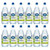 Crystal Geyser Natural Flavored Sparkling Spring Water, Green Apple, 12 Pack, Large 42 Oz Bottles, No Artificial Ingredients Or Sweeteners, Carbonated, Non Gmo