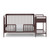 Graco Fable 4-in-1 Convertible Baby Crib And Changer, Espresso