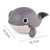 Maxcozy Baby Bath Toys, Swim Whale Floating Wind-up Bathtub Pool Toys For Kids Boys Girls