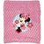 Disney Minnie Mouse Plush Popcorn Applique Blanket