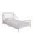 Little Seeds Quinn Whimsical Metal Toddler Bed, White