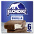 Klondike Frozen Vanilla Dairy Dessert Bars Original No Sugar Added 4 Fl Oz 6 Count