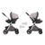 Evenflo Pivot Modular Travel System With Safemax Car Seat (sandstone Beige)