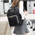Spencer Waterproof Baby Diaper Backpack Large Capacity Travel Mummy Nappy Bags Nursing Bag With Usb Charging Port (black)