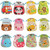 Joyfeel Clearance Cartoon Baby Bibs Eva Waterproof Newborn Translucent Bibs Feeding Baby Cloths Saliva Towel Print Apronfor Baby