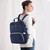 Vbiger Zipper Pockets Waterproof Large Capacity Insulated Pockets Backpack Diaper Bag, Dark Blue
