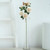 Balsacircle 2 Cream Single Stem 33" Silk Rose Bouquets Wedding Artificial Flower