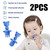 2pieces Baby Fork And Spoon Set, Silicone Automatic Feeding Utensils Easy Grip Toddler Cutlery Set, Bpa Free Anti-suffocation, For Toddler Kids First Training Weaner, 6-12 Months