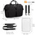Pomelo Best Diaper Tote Bag With Changing Pad And Stroller Straps, Color Black