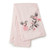 Levtex Baby Elise Pink Embroidered Birds Blanket With Pom Pom Trim
