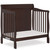 Dream On Me Aden Full Panel Convertible 4-in-1 Mini Crib In Espresso
