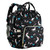Lequeen Diaper Bag Backpack Baby Nursing Nappy Bags With Insulated Pockets Black Unicorn Backpack
