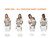 Kiaisxes 360 All-position Baby Carrier For Newborn To Toddler With Lumbar Support & Cool Air Mesh (7-45 Lb), Pearl Grey