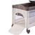 Gueuusu Baby Cradle Bed With Changing Table Flexible Casters Accessory