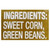 Beech-nut Naturals Non-gmo Stage 2 Baby Food, Sweet Corn & Green Beans, 4 Oz Jar, 10 Pack