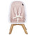 Evolur Zoodle 3-in-1 High Chair Booster Feeding Chair With Modern Design, Pink (model #254)