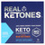 Real Ketones Keto Clean Energy Shot Tart, 12 Count