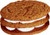Little Debbie Vending Double Decker Oatmeal Creme Pie - 54 Per Case.