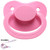 Cutieplusu Adult Sized Pacifier Dummy For Adult Babies Large Shield 3 Pack - Pink, Blue, Black