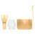 Matcha Set, Delicate Easy To Operate Polished  Ceramic Bamboo Non- Bamboo Tea Scoop, For Amateurs Matcha Learner Home Kitchen